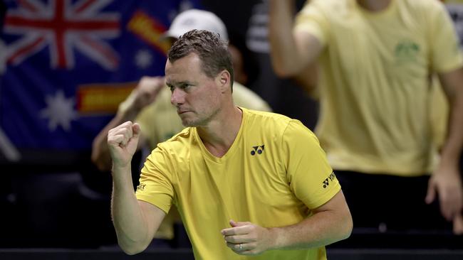 Lleyton Hewitt called for a change to the Davis Cup format and wants Australia to host the tournament finals after coming runner-up. (Photo by Clive Brunskill/Getty Images for ITF)