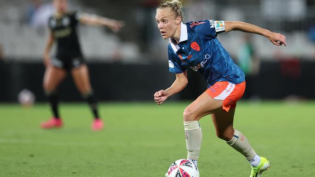 Brisbane Roar’s Tameka Yallop has played in all four A-League’s Women’s games this season. Picture: Brendon Thorne/Getty Images