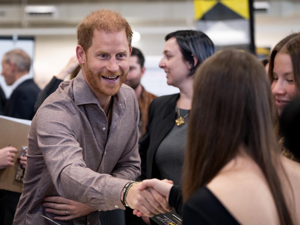 Prince Harry was a hit in Vancouver last week, where he launched the Invictus Games 2025 School Program. Picture: Getty Images