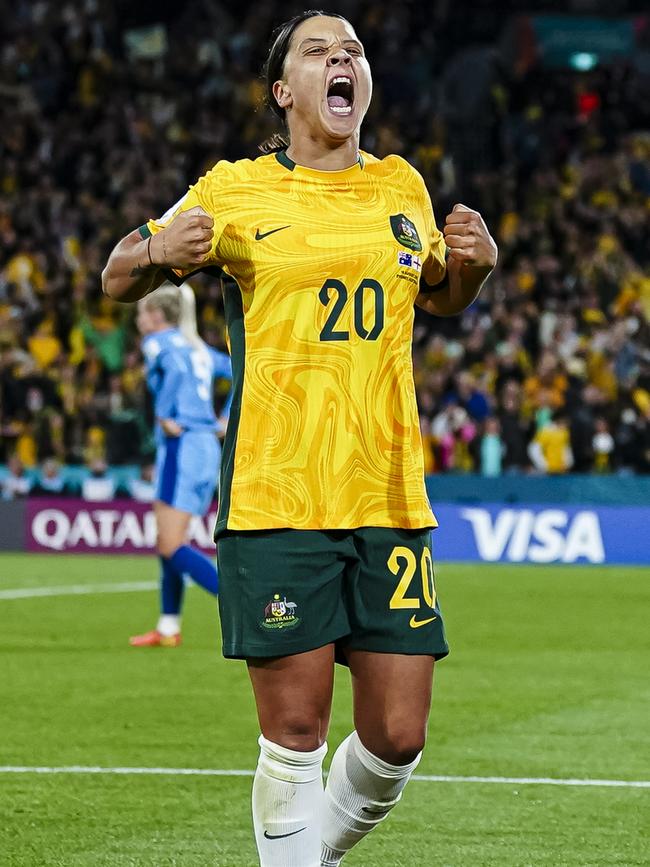 Football star Sam Kerr was named Icon of the Year. Picture: Daniela Porcelli/Eurasia Sport Images/Getty Images