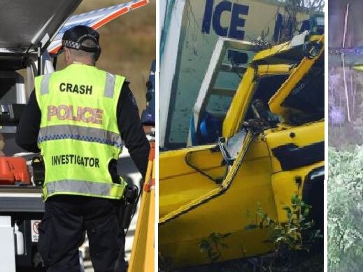 Emergency services were in the line of duty over the weekend - from a dramatic rescue from a camping site to a crash involving a much-loved Cooloola Coast figure.