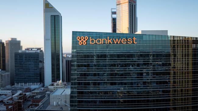 The Bankwest headquarters in Perth.