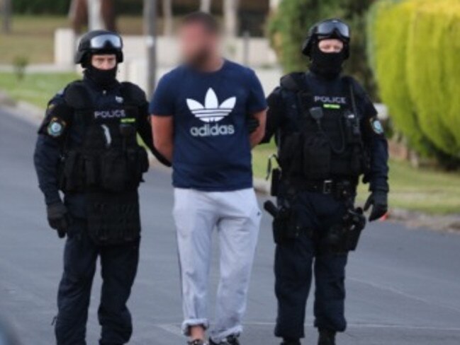 Talal Alameddine was arrested in October and charged over the Curtis Cheng shooting. Picture: NSW Police Media