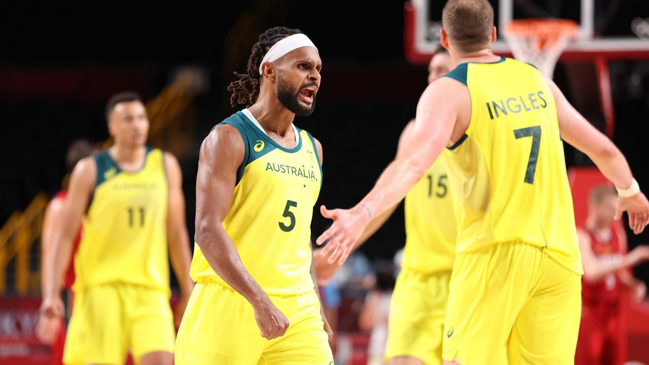Patty Mills has led the undefeated Boomers into the quarter-finals – but they’ve got a tough task ahead.