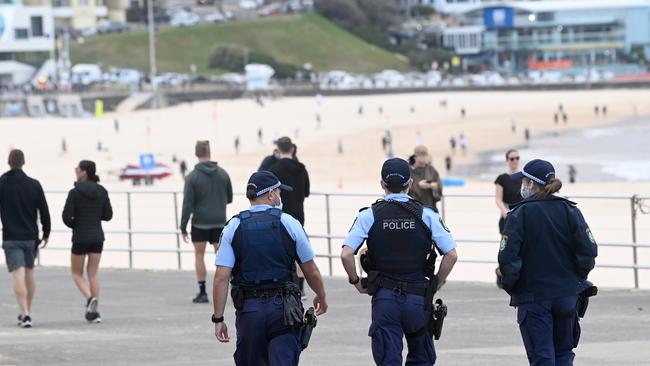 NSW Police are ramping up patrols across Sydney. Picture: NCA NewsWire/Jeremy Piper