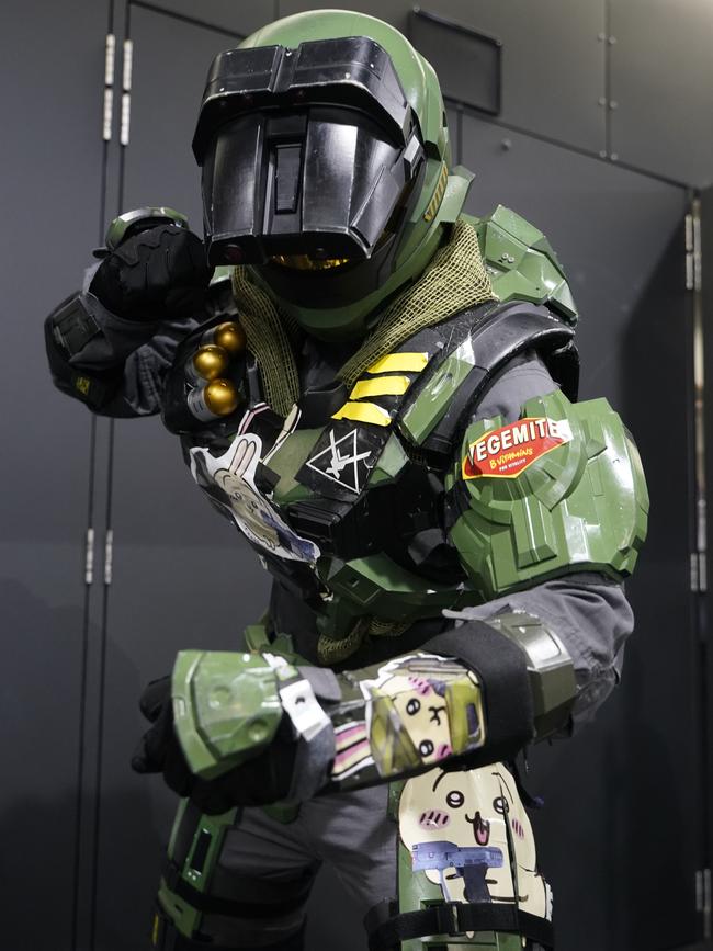 OZ Comic-Con Gallery. OZ comic at Melbourne Exhibition and Convention Centre.Kevin - Noble III . Picture: Valeriu Campan