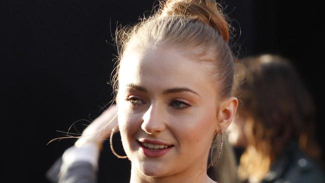 Sophie Turner received her sex education from working on Game of Thrones. Picture: George Nikitin, Invision/AP