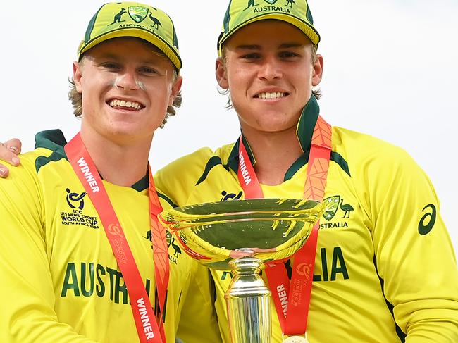 Oliver Peake wins the U19 World Cup with Australia.