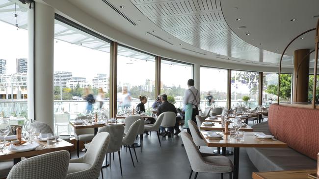 Rico Bar and Dining is the latest venture to fill the space formerly held by Aria. Picture: Mark Cranitch.