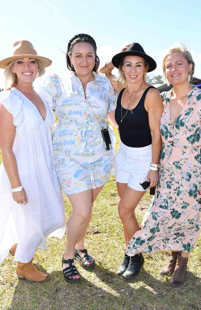 Kristy Harris, Jen Grieve, Breelle Graves and Sladana Cundell at Coastline BMW Polo by the Sea. Picture: Patrick Woods.