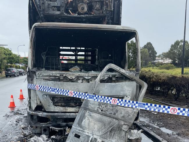 ‘House shook’: Neighbours shocked by fatal truck fire