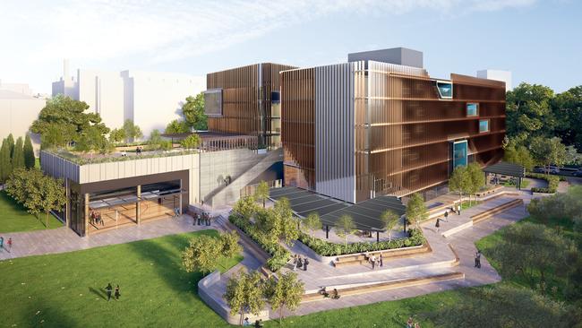 An artist impression of Adelaide Botanic High.