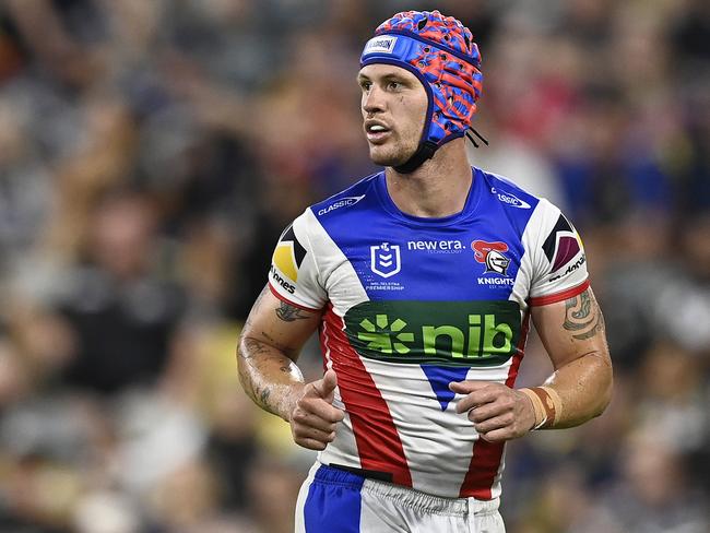 Everything at Newcastle revolves around Kalyn Ponga. Picture: Ian Hitchcock/Getty Images