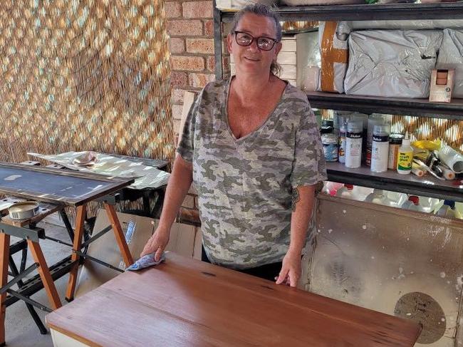 Sharon McIntosh from That Old Chair said what started as a hobby had grown to be so popular that a pop-up store was needed.