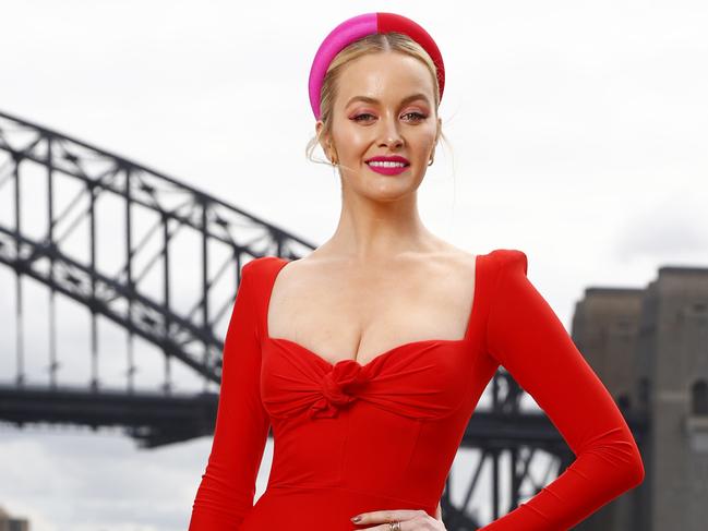 DAILY TELEGRAPH 13TH SEPTEMBER 2022EMBARGOED FOR DAILY TELEGRAPHPictured is Simone Holtznagel on board The Jackson on Sydney Harbour for the launch of the Sydney Everest Carnival 2022.Picture: Richard Dobson