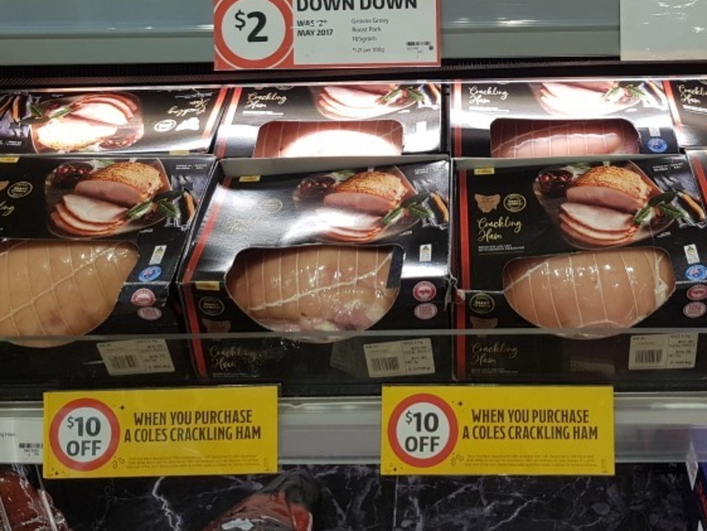 Coles has knocked $10 off its award winning ham. Picture: Supplied