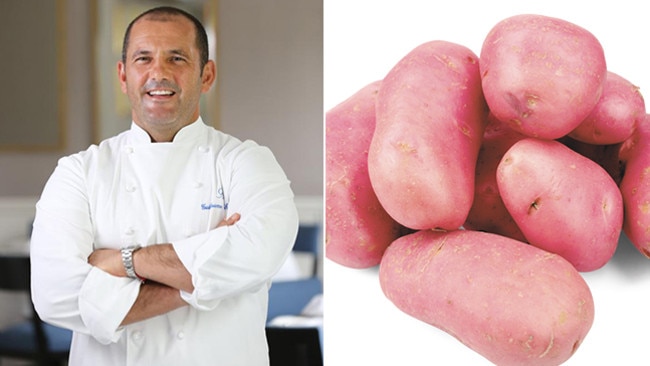 Guillaume Brahimi shares his Paris mash recipe, using desiree potatoes (pictured).