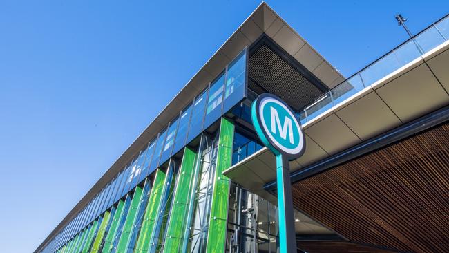 Rouse Hill Station — which is on the four-kilometre elevated skytrain route on Sydney Metro's€™s Northwest alignment — is about 12 metres above ground. Commuters from the new Rouse Hill Station, on Sydney Metro's€™s Northwest alignment, will enjoy a 46-minute ride to Martin Place in the heart of the Sydney CBD.