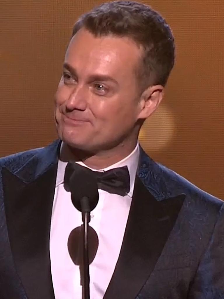 A tearful Grant Denyer opened up about his struggles.