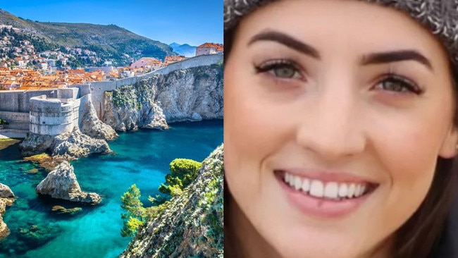 Ella Cutler fell on holiday in Dubrovnik, Croatia