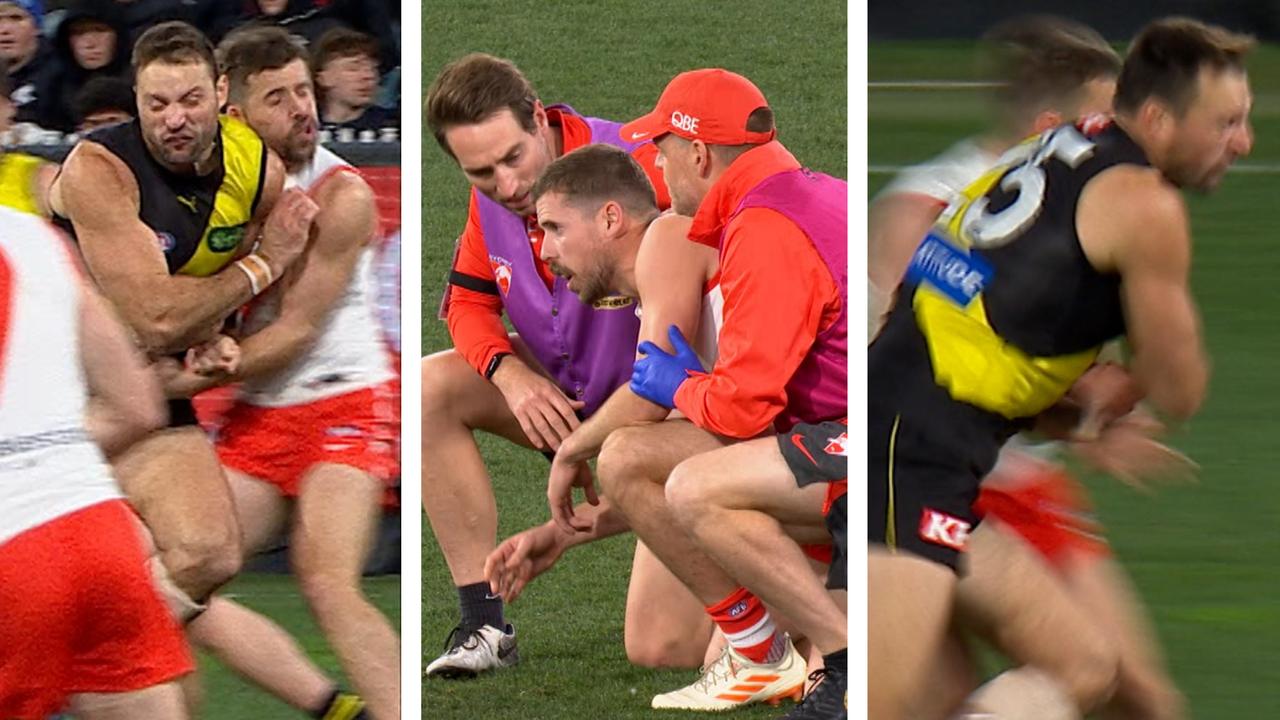 Nankervis was suspended for a bump on Lloyd.