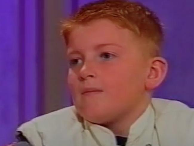 Rory Sykes, as a child on 'Kerri-Anne'. Rory, an Australian man who had a house in Malibu has died aged 32 is who has died in the LA wildfires, January 2025., Picture: YouTube - https://www.youtube.com/watch?v=IPkbtpsfd9U https://www.youtube.com/user/RorySykes