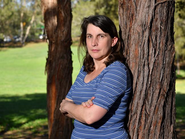 Cammeray resident Georgina Taylor wants filtered smoke stacks. Picture: Joel Carrett