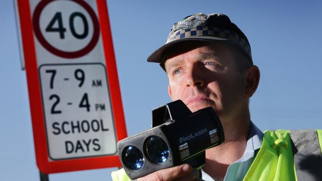 Moreton Police will crack down on speeding in school zones when term resumes on Monday.