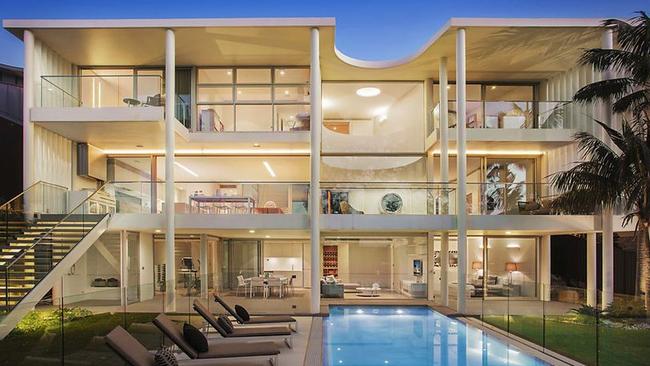 The Beckham clan are staying in this $17 million Mosman mansion.