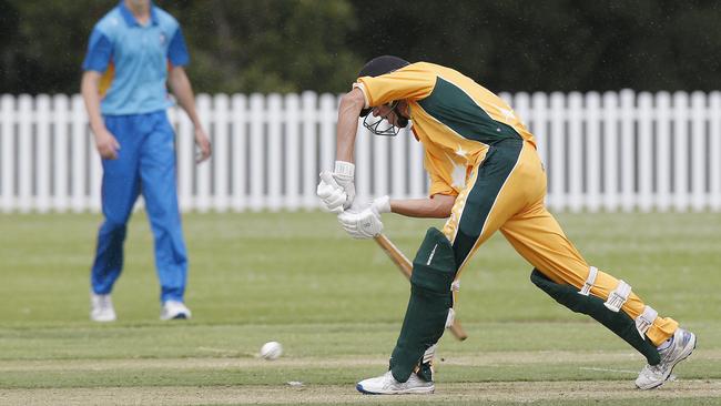 Dan Craig made a key contribution with the bat for North Coastal. Picture: John Appleyard