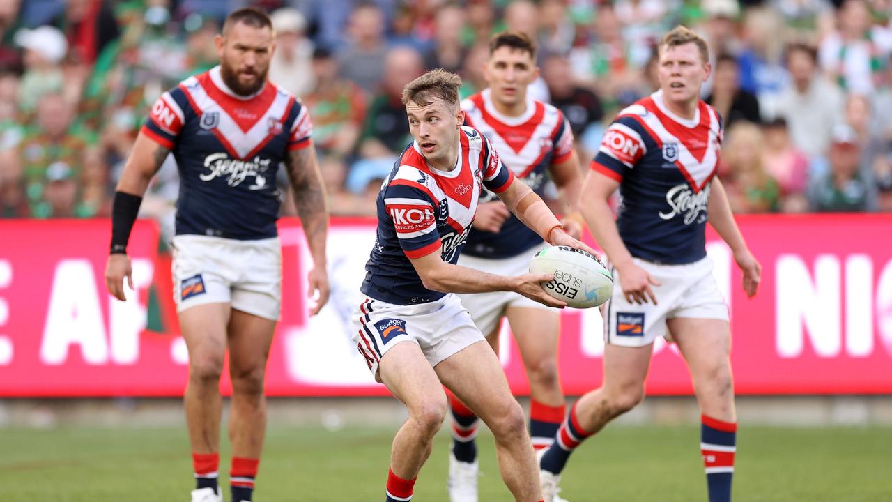 Sam Walker has shutdown any rumours of a return to Queensland, extending his stay at the Roosters until the end of 2025. Picture: Getty Images.