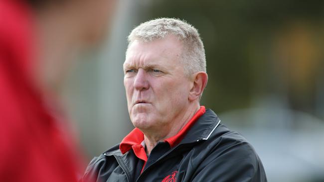 Rostrevor coach Ron Fuller. Picture: AAP/Russell Millard