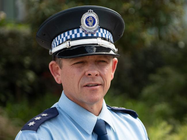 Detective Senior sergant Peter O'Reilly Coffs Clarence. 19 OCT 2018