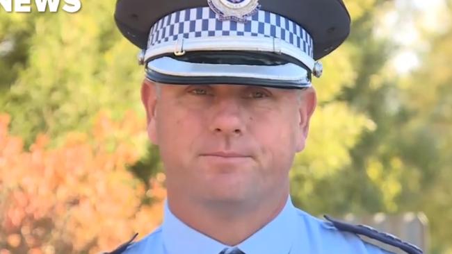 Inspector Robert Vergano confirmed the driver of the car was the boy’s father. Picture: Nine News
