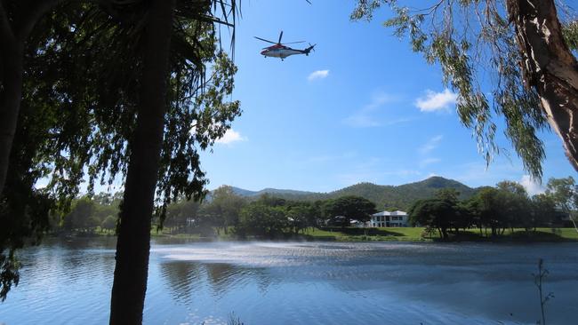 Water Police, police divers and SES crews searched Ross River on Friday for a teen who jumped into the river and never emerged. His body was found on Friday morning.