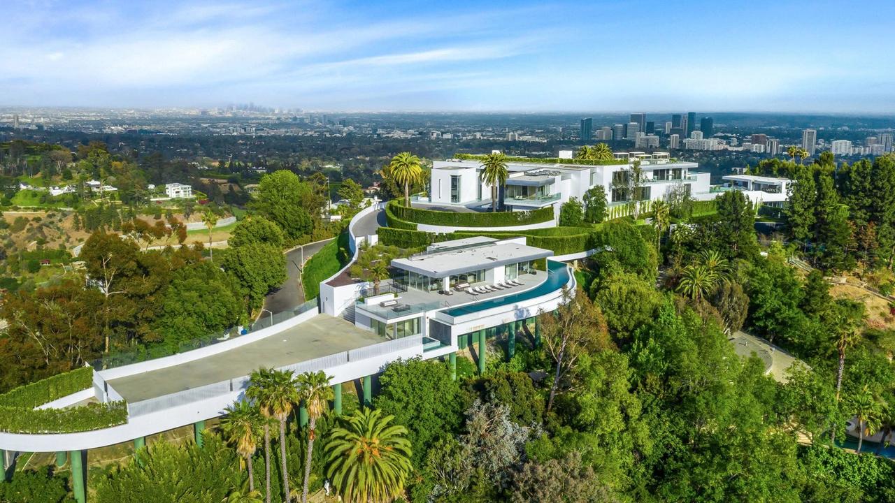 The home has 360-degree views of the city. Picture: Concierge Auctions