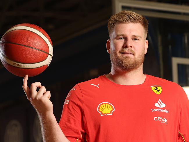 Former Bullets NBL Player Harry Froling, Zillmere. Picture: Liam Kidston