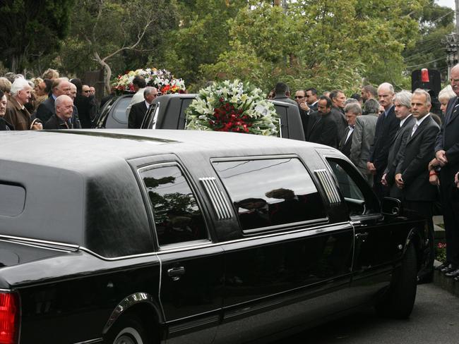 Mario Condello’s funeral.