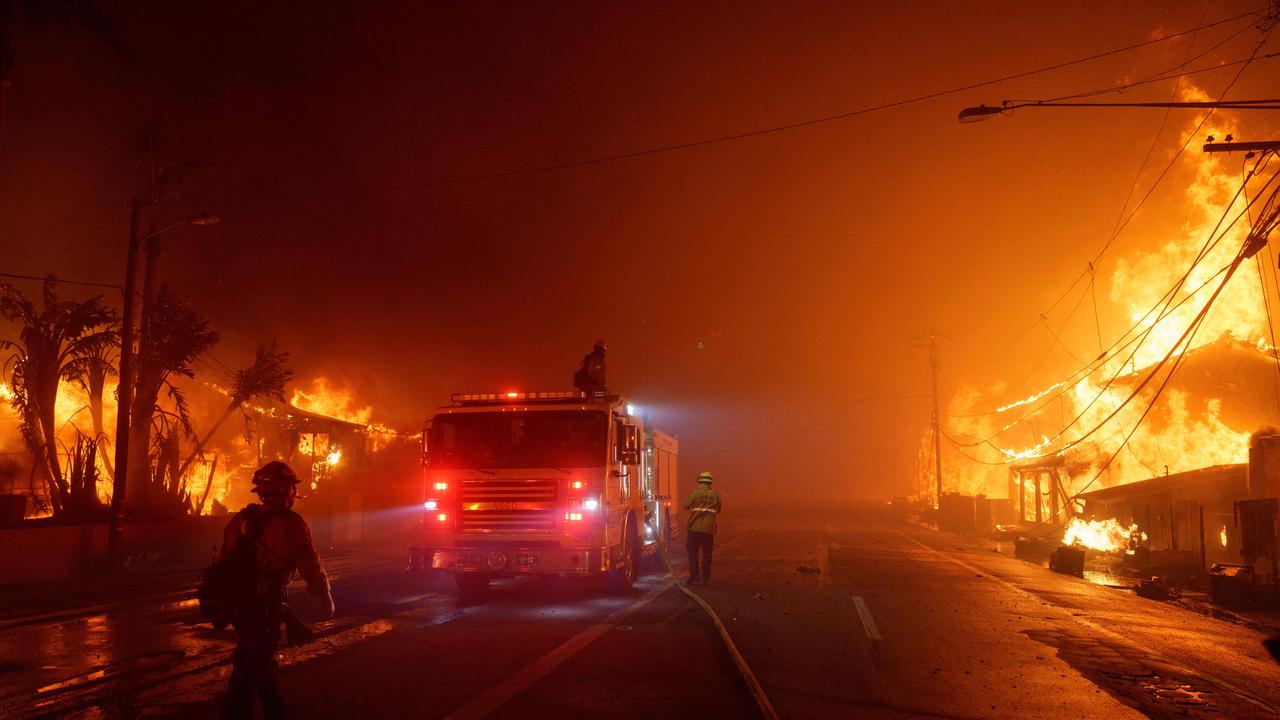 Los Angeles mayor Karen Bass has pledged a ‘deep dive’ into the circumstances around the fire and reported water shortages. Picture: Eric Thayer/Getty Images/AFP