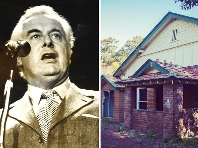 Whitlam’s family home threatened