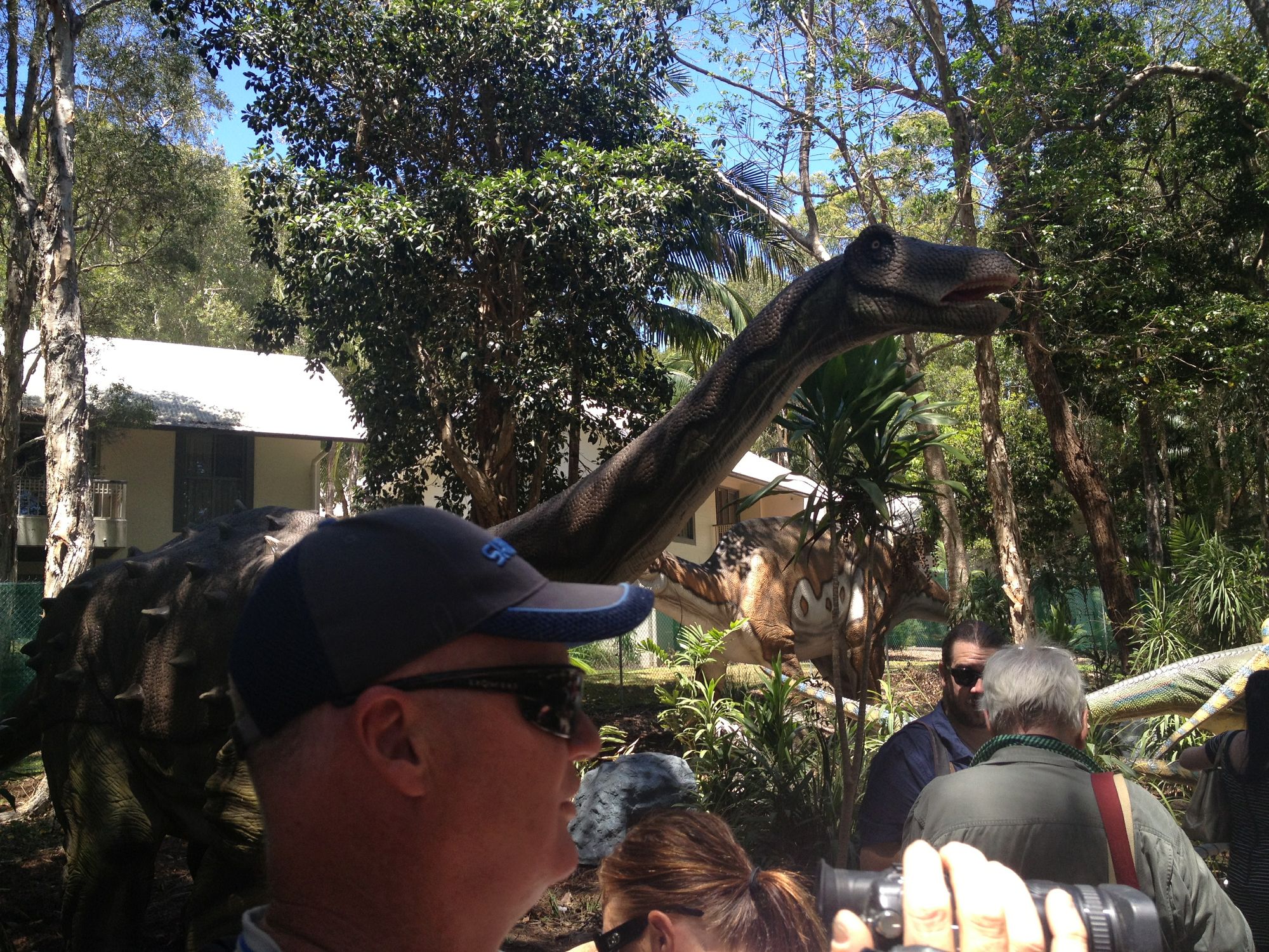 Opening day of the Palmersaurus. Picture: Patrick Williams