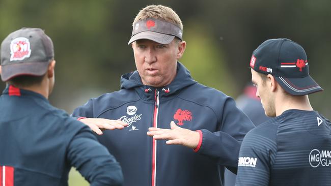 Trent Robinson Trent Robinson has created a steely character within the Roosters. Picture: Getty Images