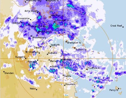 Ex-tropical cyclone Imogen is still causing trouble for north Queensland residents. Picture: BOM