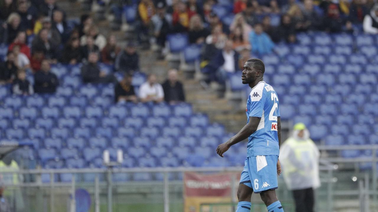 Napoli's Kalidou Koulibaly had racist chants aimed at him