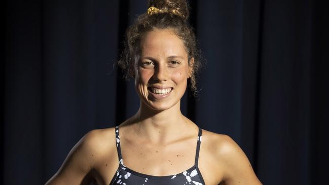 Distance swimmer Maddy Gough has smashed her own Australian 1500m shortcourse freestyle record again. Picture: Cavan Flynn.