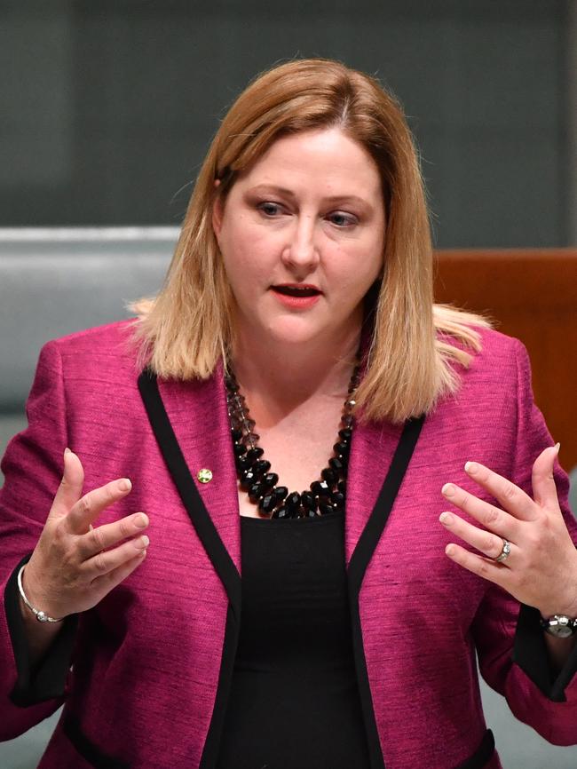 Centre Alliance member for Mayo Rebekha Sharkie. Picture: AAP Image/Mick Tsikas