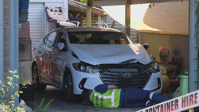 The stolen Hyundai was found in Goolwa South. Picture: Gary Juleff