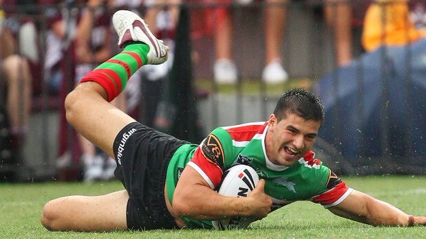 Josh Mansour will wear the cardinal and myrtle of South Sydney once again.