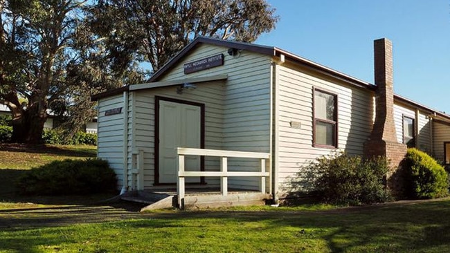 The Rhyll Mechanics Institute polling booth on Phillip Island.