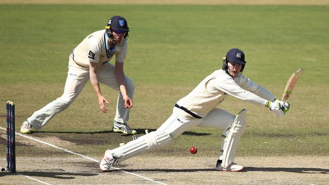 Will Pucovski helped bat NSW out of the game on day three. Picture: Getty